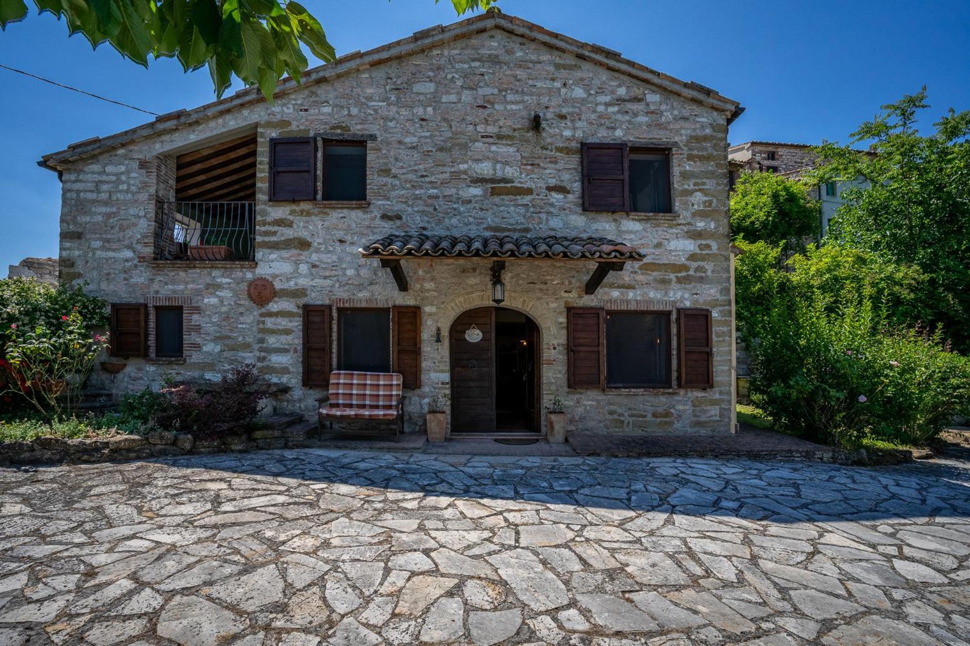 Villa Rustica Le Piagge Sassoferrato Buitenkant foto